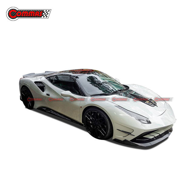 Kit de carrocería de fibra de carbono estilo Misha para Ferrari 488