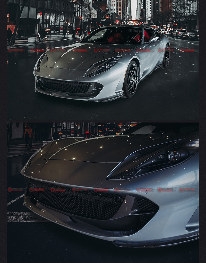 Ventilaci&oacute;n del parachoques delantero para Ferrari 812