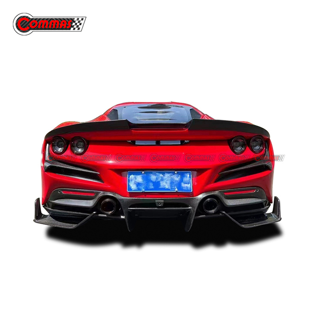 Alerón trasero de fibra de carbono estilo Mansory para Ferrari F8