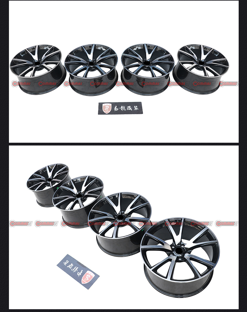 Llantas Bentayga dobladas de 22 pulgadas.