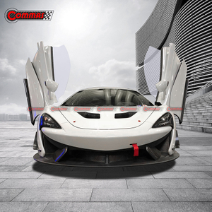 Parachoques delantero de fibra de carbono estilo GT4 para Mclaren 540C 570S