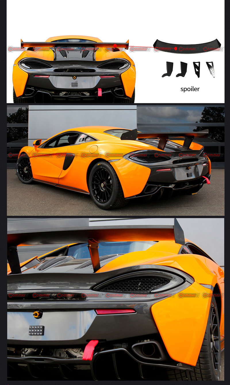 Aler&oacute;n trasero estilo gt4 mclaren 540c