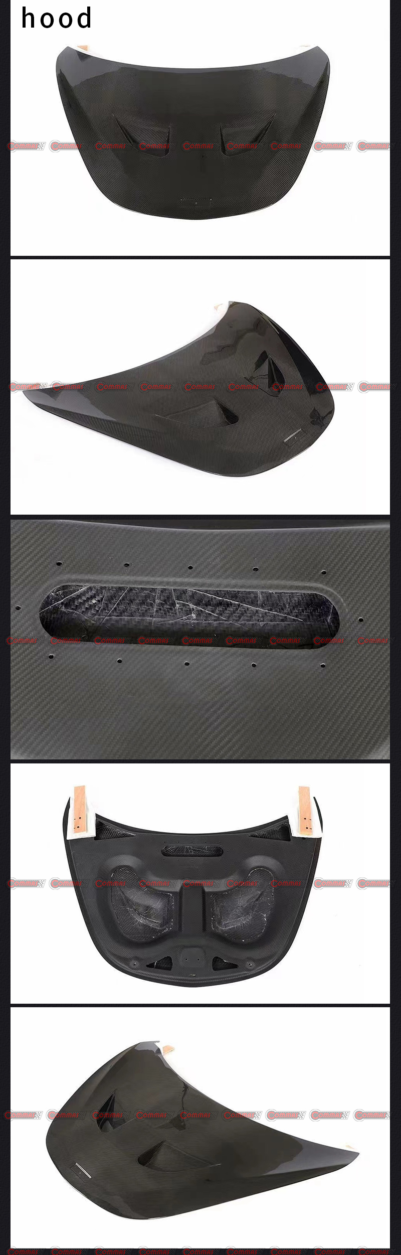 capota motor mclaren 540c 570s 620r