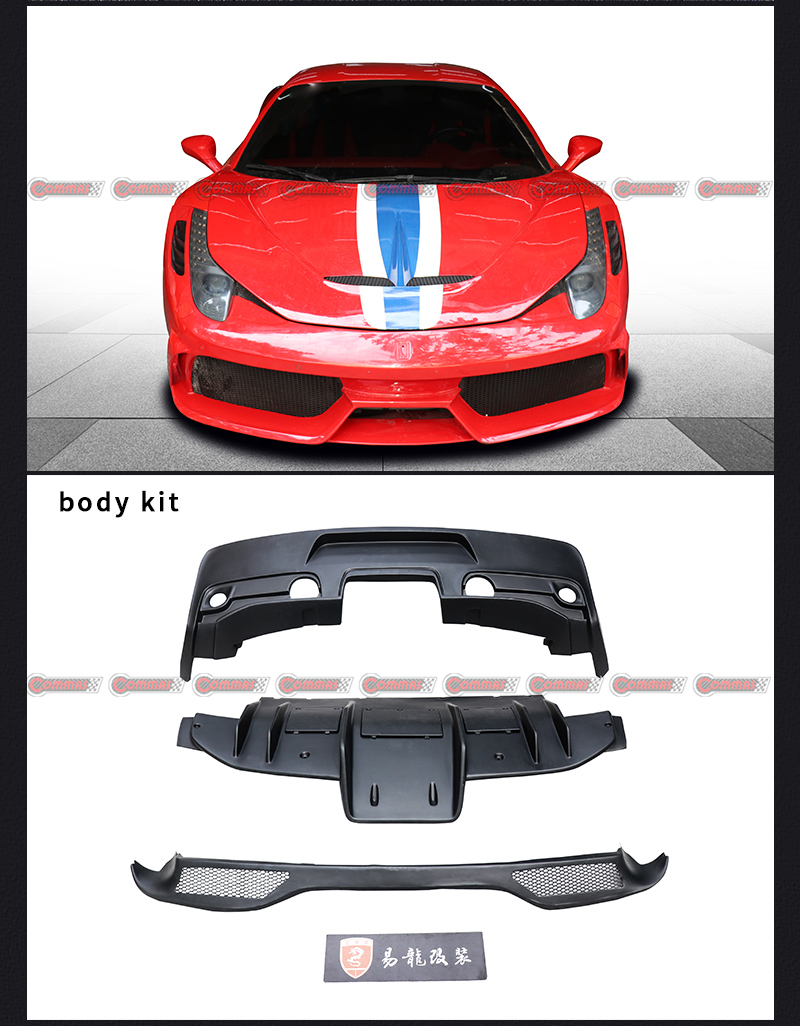 kit de carrocer&iacute;a especial ferrari 458