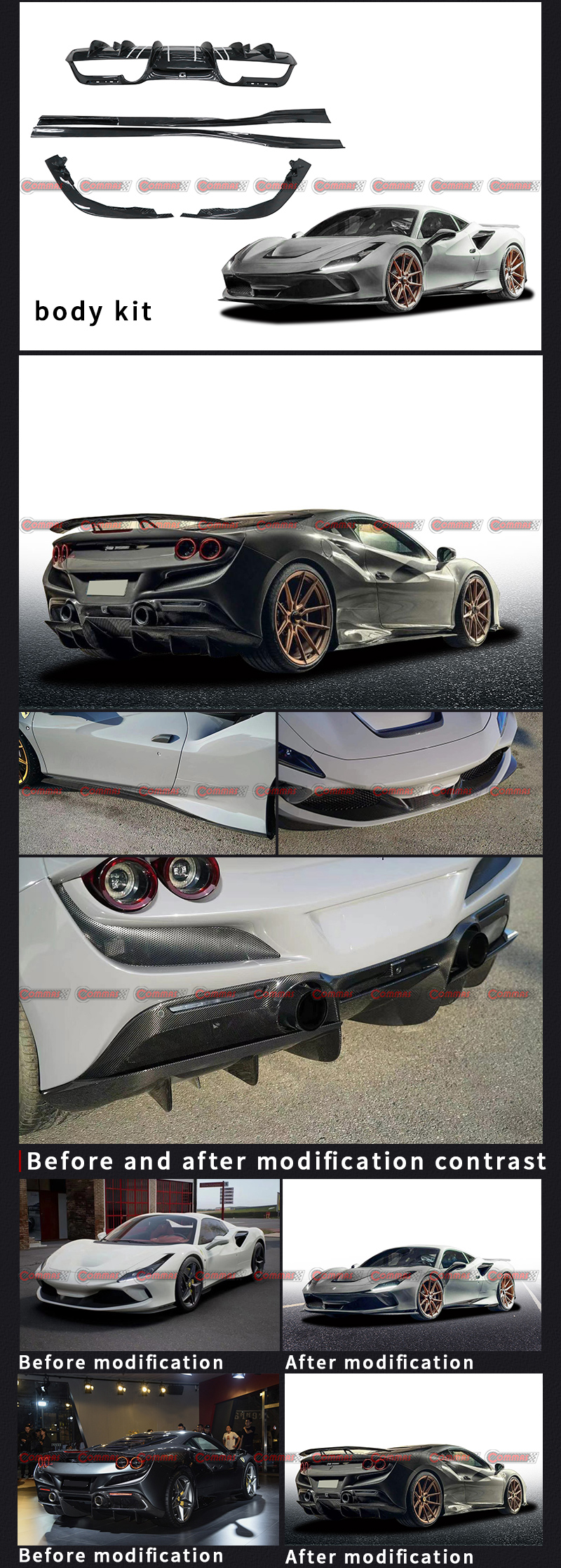 F8kit de carrocer&iacute;a