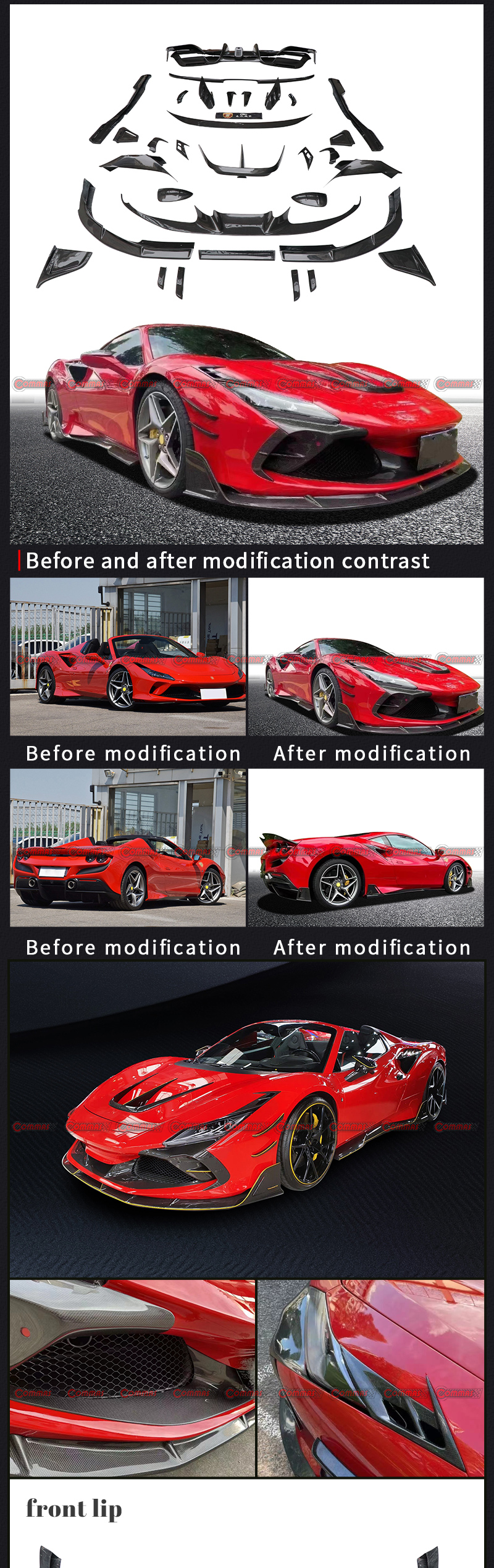 F8kit de carrocer&iacute;a