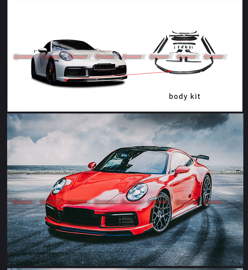 Kit de carrocer&iacute;a Porsche 992 Techart