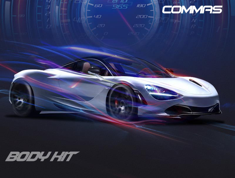 Inserto inferior del cap&oacute; trasero Ferrari 812