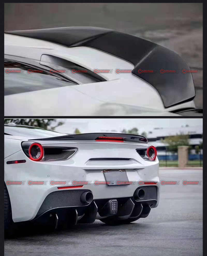 ferrari 488 aler&oacute;n trasero vorsteiner