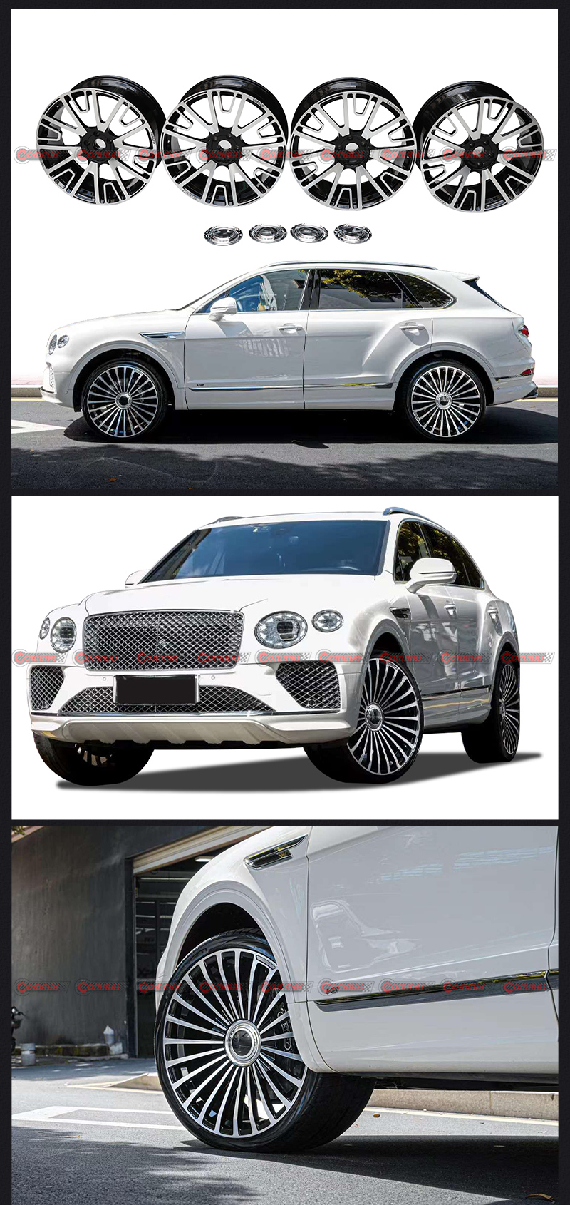 llantas dobladas bentayga mansory