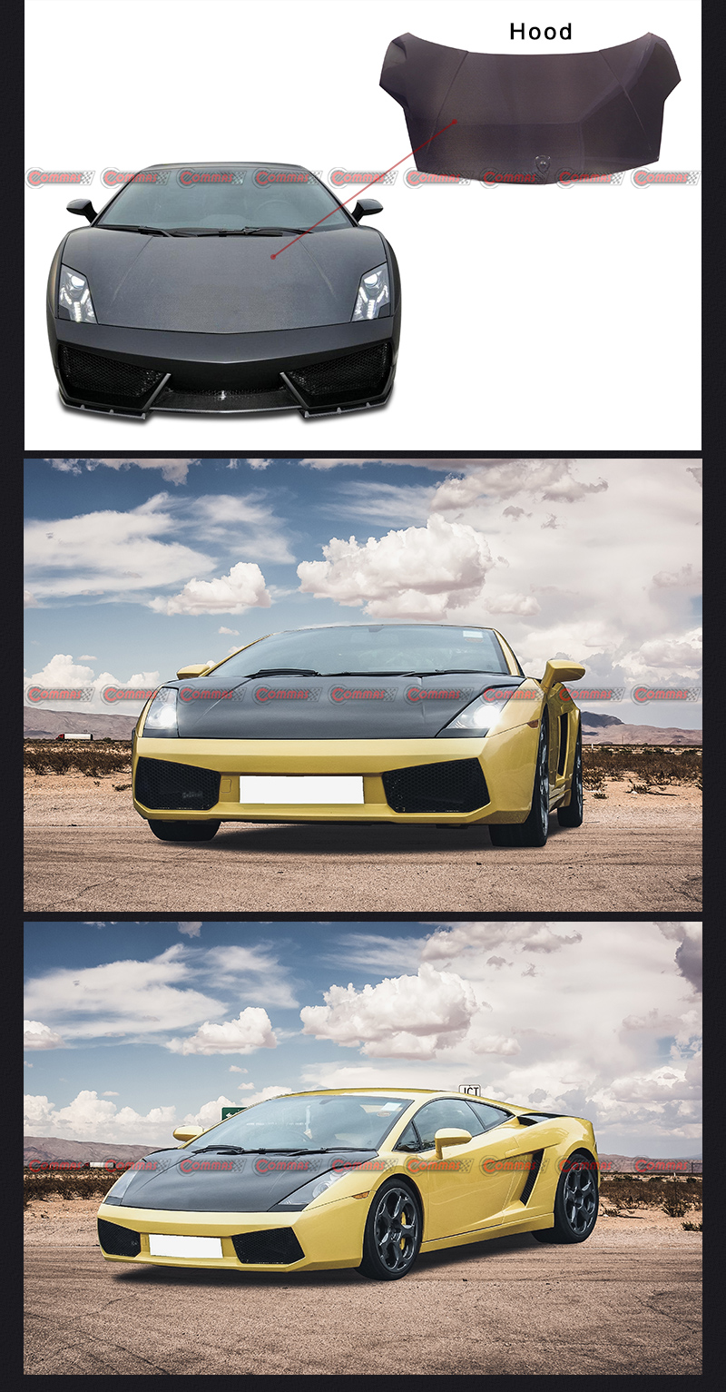 cubierta del motor lambroghini gallardo