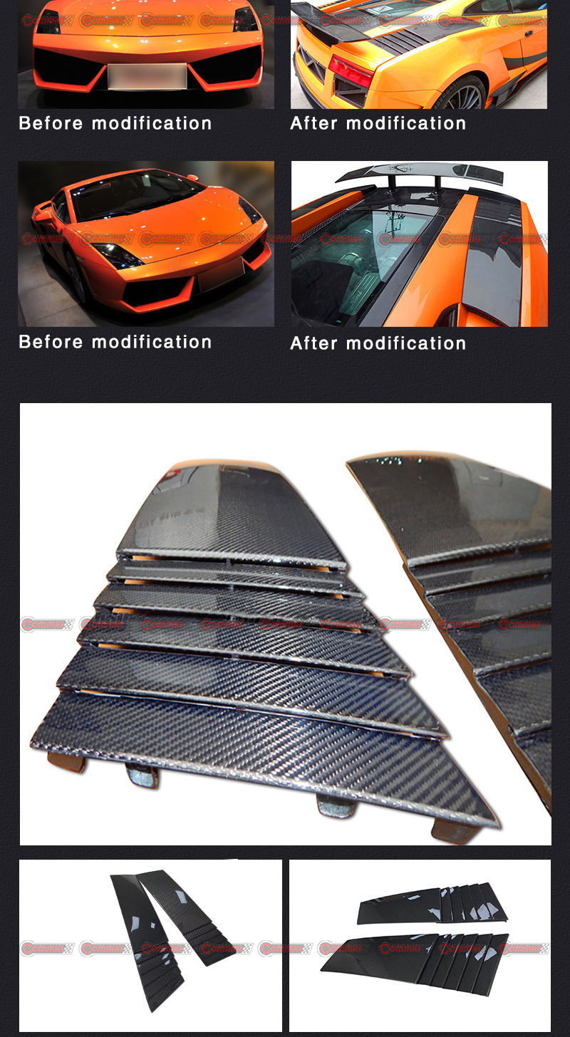 ventilaciones laterales lambroghini gallardo