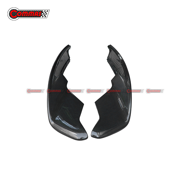 Ángulo de envoltura de parachoques delantero de fibra de carbono OEM para McLaren 540C-570S