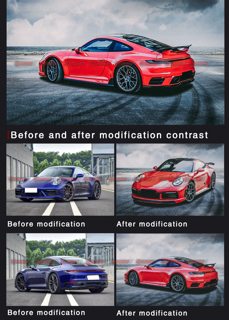 Kit de carrocer&iacute;a Porsche 992 Techart