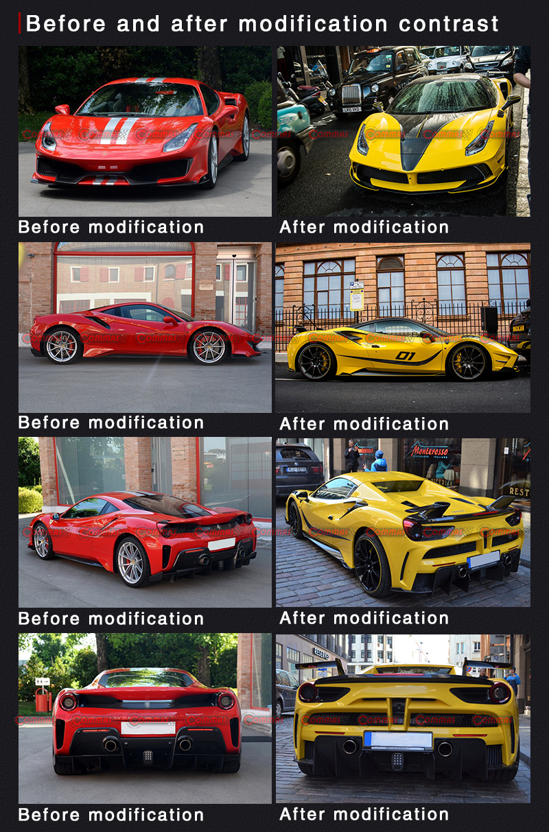 kits de carrocer&iacute;a mansory ferrari 488 gtb