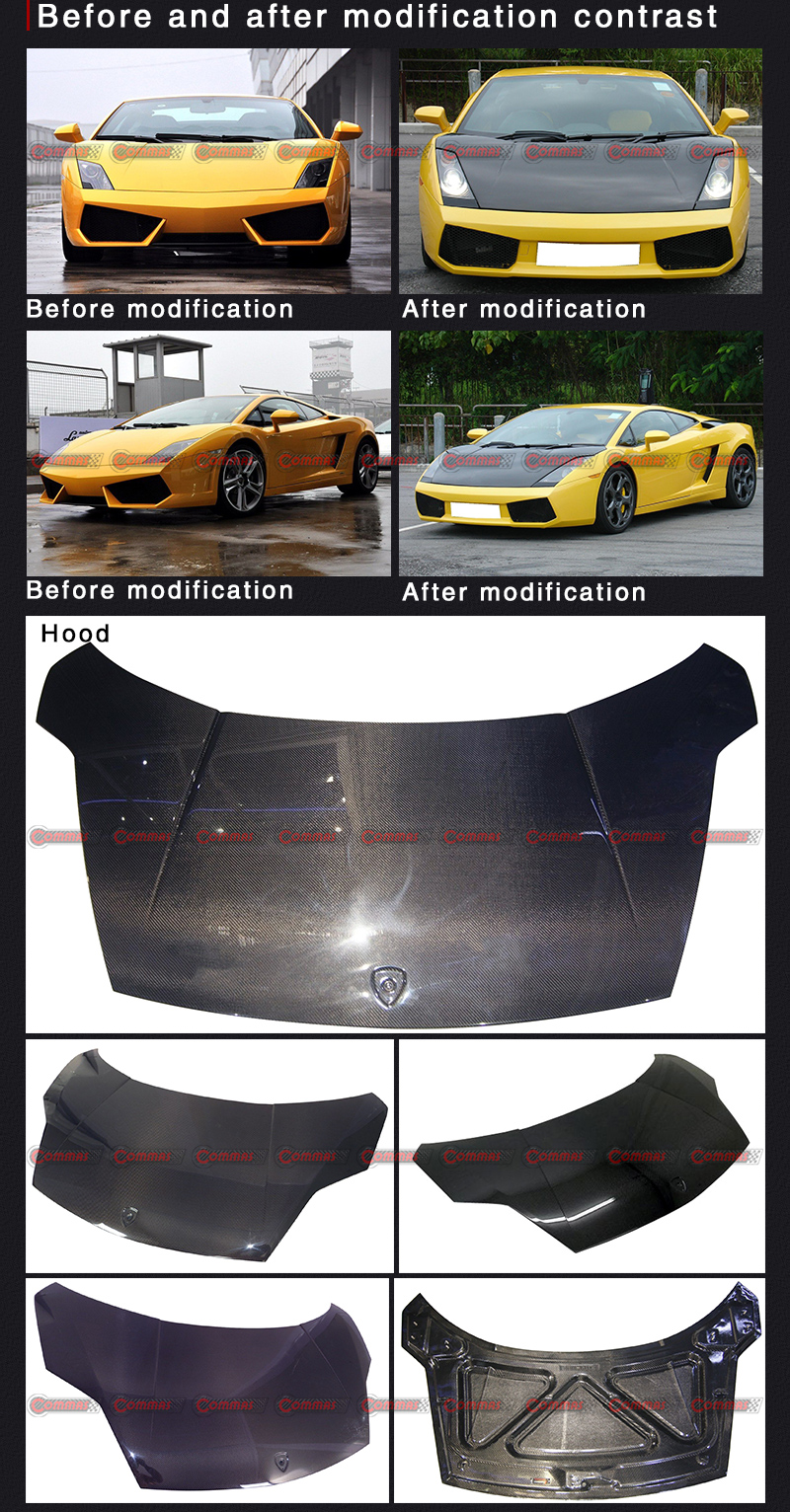 cubierta del motor lambroghini gallardo