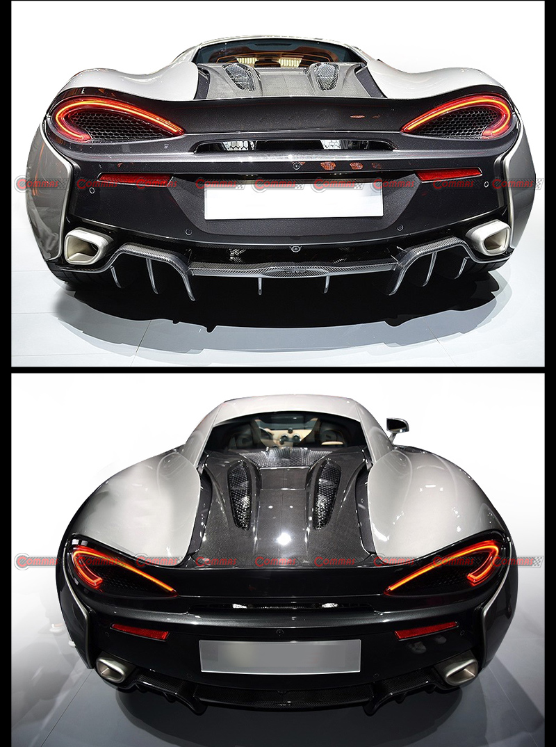 Mclaren 540C 570S Novitec traserodifusor