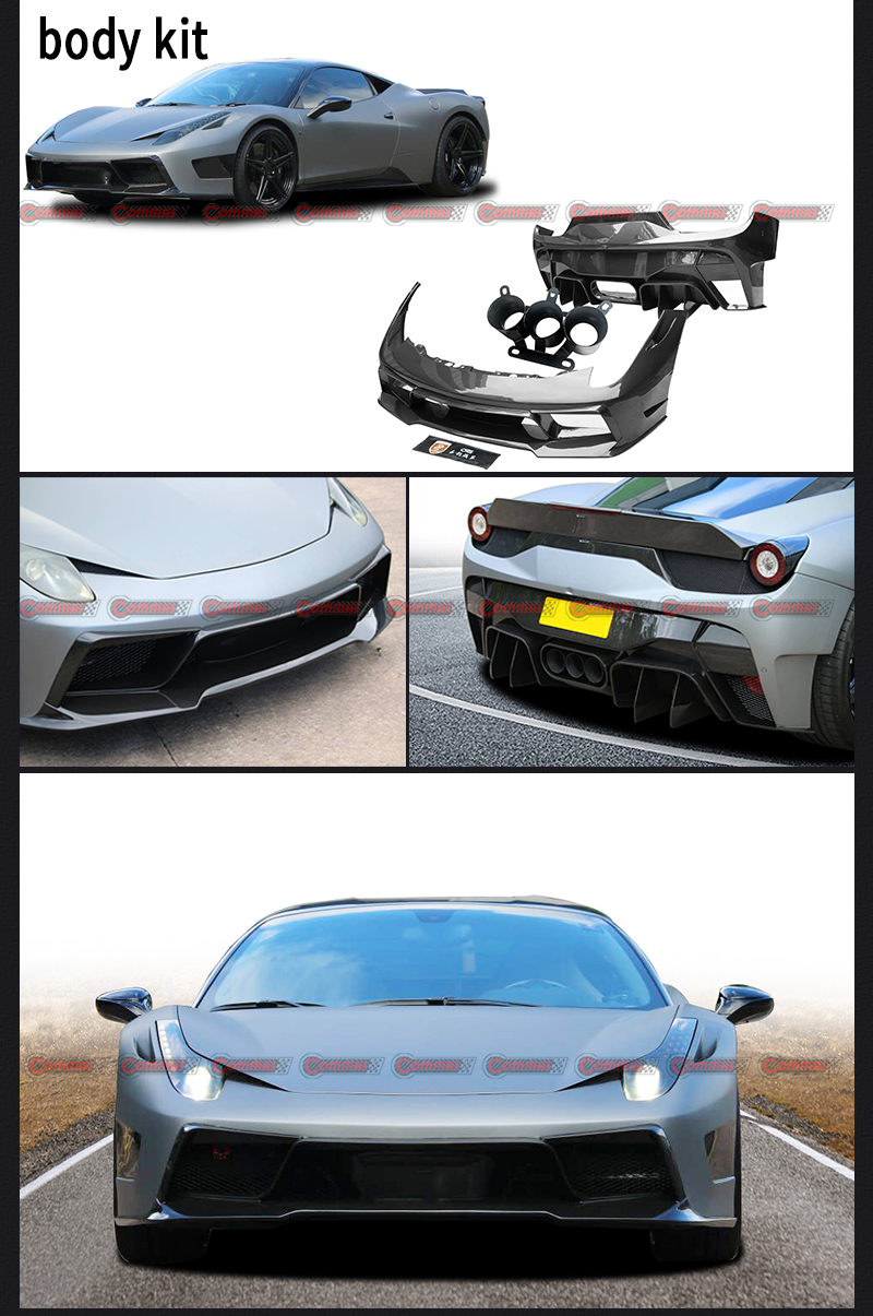 kit de carrocer&iacute;a ferrari 458 vorsteiner