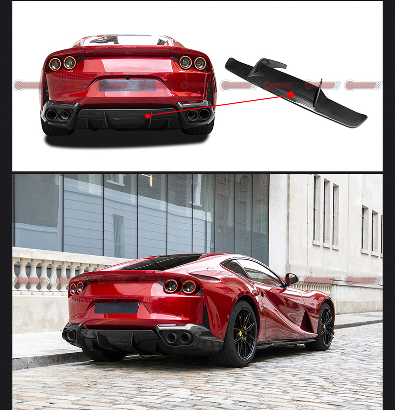  Labio trasero para Ferrari 812