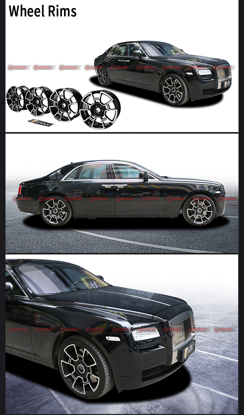 brabus rolls royce culinan llantas fantasma