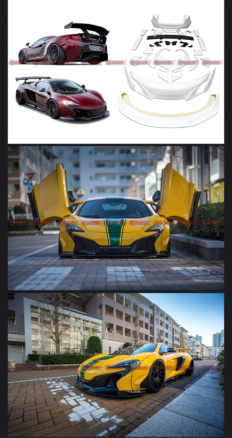 kit de carrocer&iacute;a lb mclaren 650s