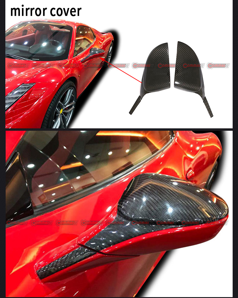 cubierta retrovisor f458