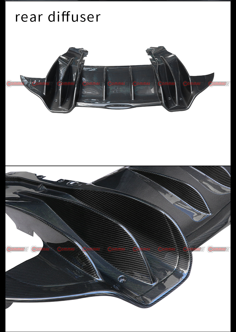 Mclaren 540C 570S Novitec traserodifusor