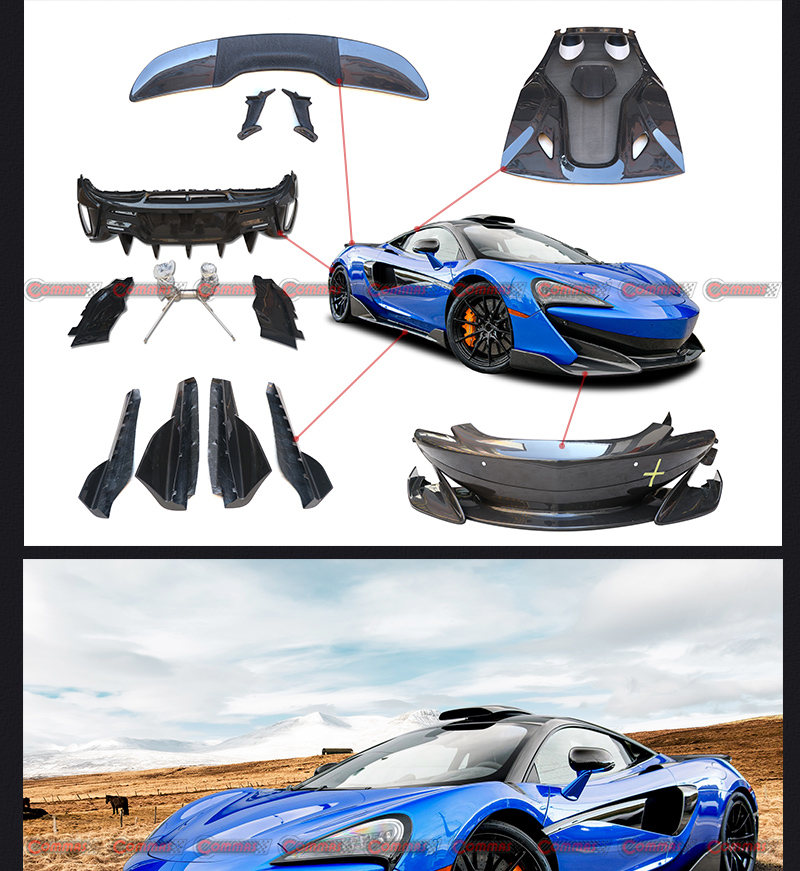 Kit de carrocer&iacute;a Mclaren 540C 570S 600LT