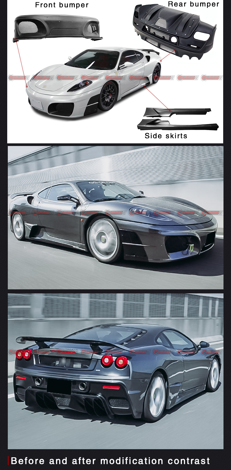 kit de carrocer&iacute;a f430 ASI