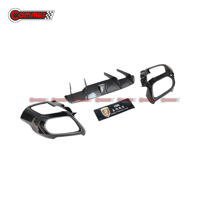 Para Ferrari 812 Mansory Style Kit de carrocería pequeño de fibra de carbono seco