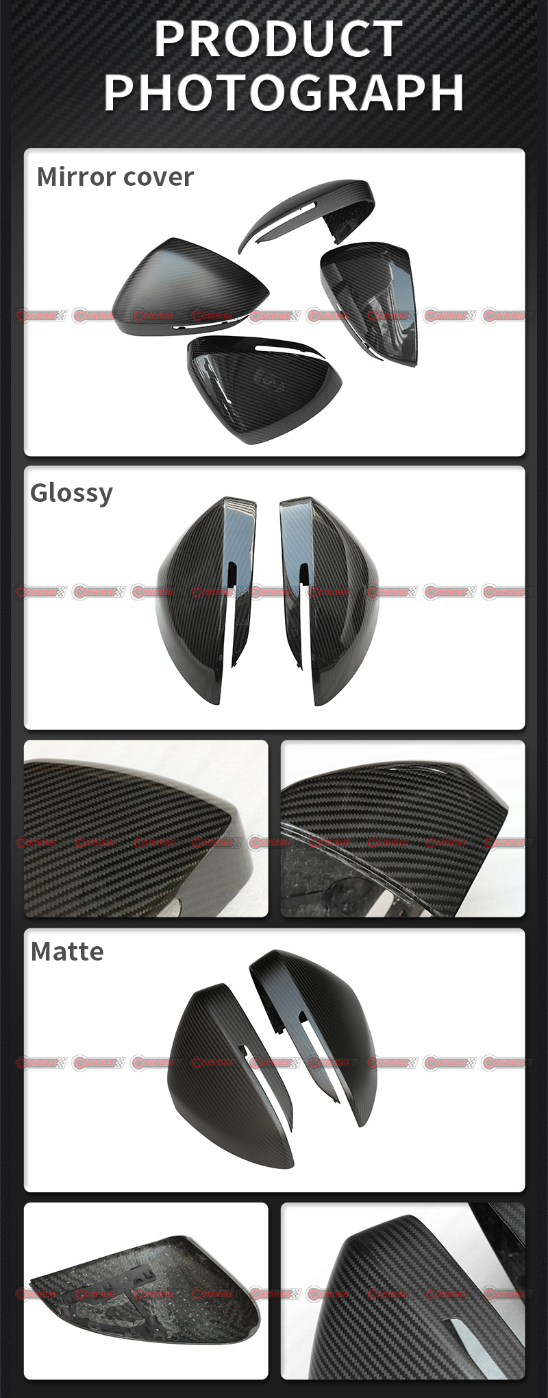 Cubierta de espejo oem lotus eletre