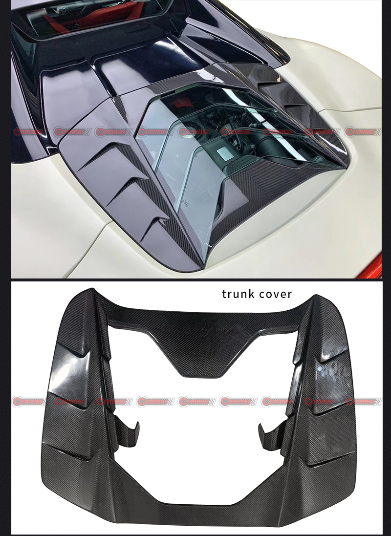 cubierta del maletero ferrari 488