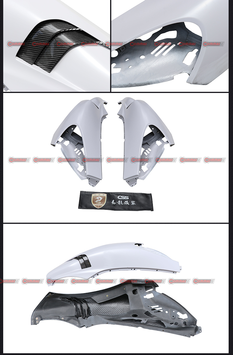 guardabarros delantero mso mclaren 600lt