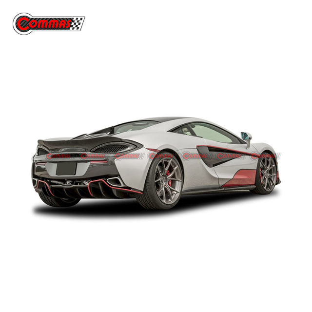 Alerón trasero de fibra de carbono estilo Vorsteiner para Mclaren 540C 570S