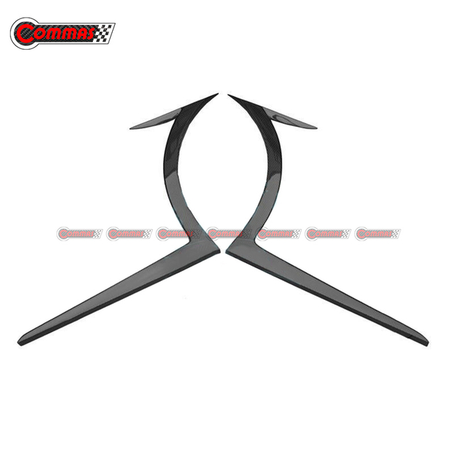 Embellecedor de guardabarros delantero de fibra de carbono estilo OEM para Lambroghini Gallardo LP550 LP560 LP570