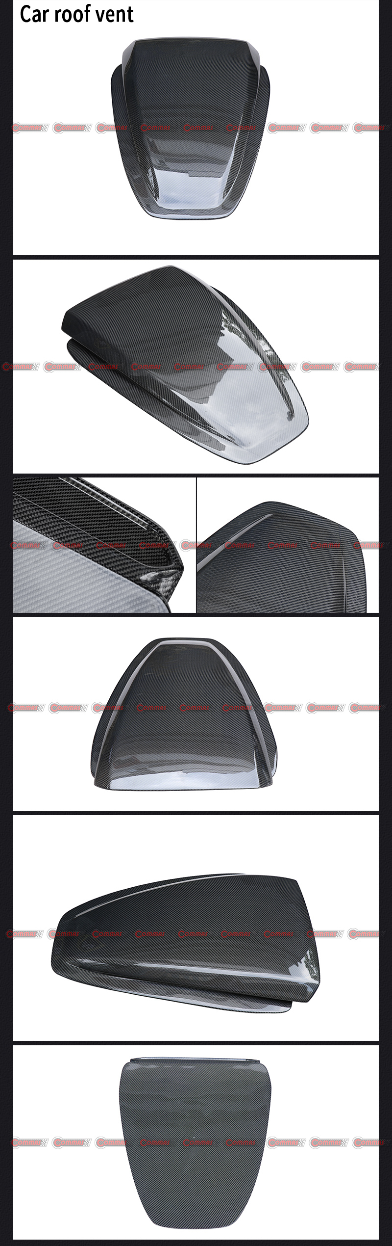 Ventilaci&oacute;n de techo novitec mclaren 540S