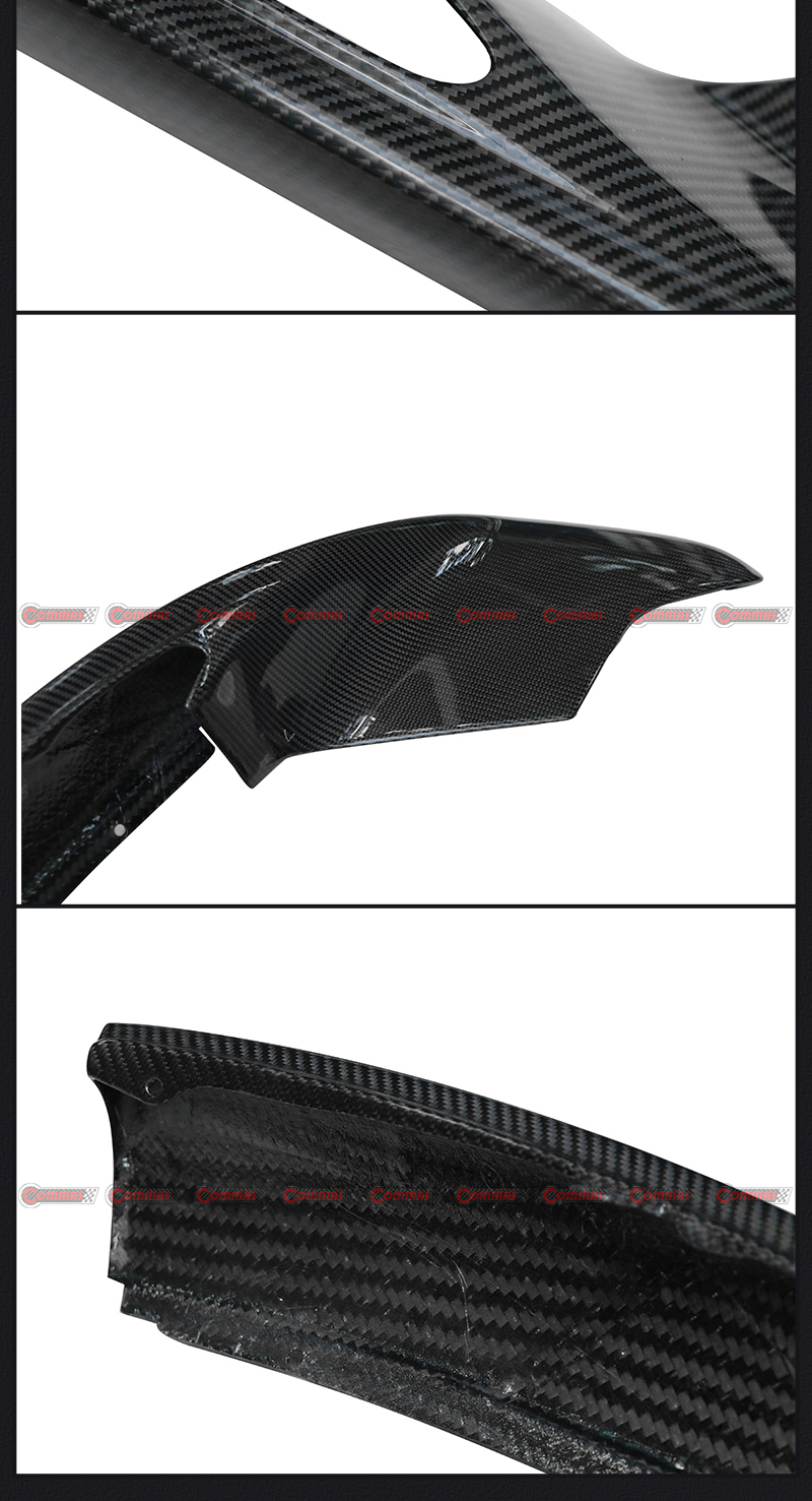 &Aacute;ngulo de envoltura del parachoques delantero