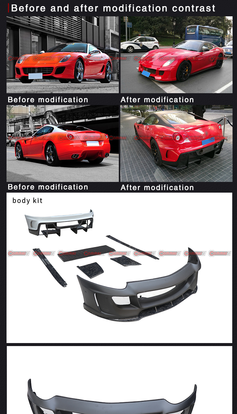 kit de carrocer&iacute;a vorsteiner para f599