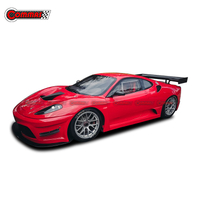 Cubierta de motor de fibra de carbono estilo GT3 para Ferrari 430
