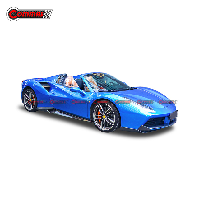 Kit de carrocería de fibra de carbono estilo Novitec para Ferrari 488