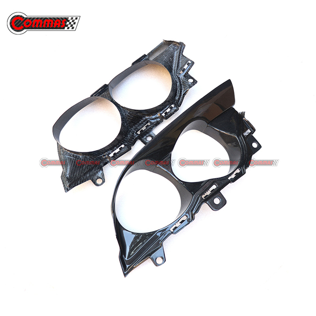 Para Ferrari 812 cubierta de luces traseras fibra de carbono seca OEM