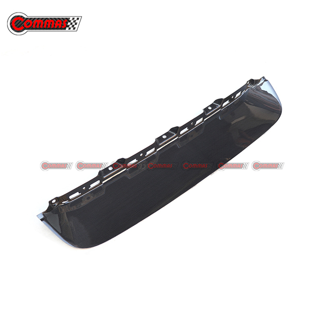 Inserto inferior del capó trasero estilo OEM de fibra de carbono para Ferrari 812 