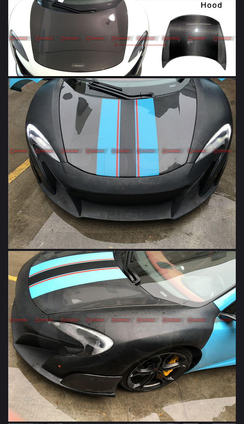 Parachoques trasero mclaren 650s original