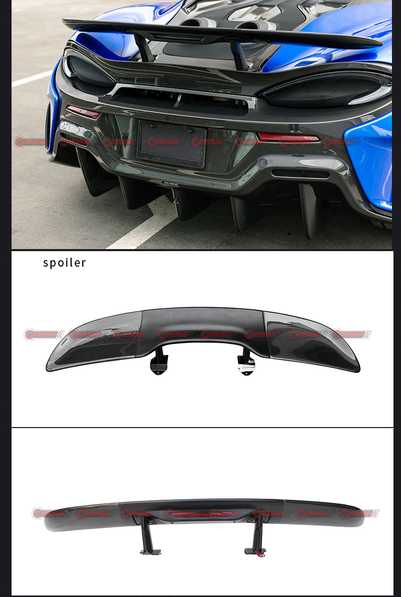 spoiler trasero mclaren 600lt