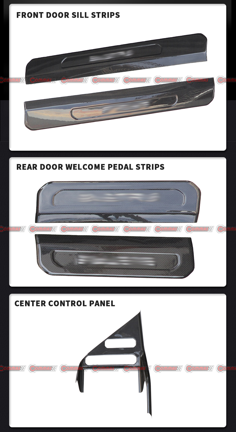 Accesorios interiores estilo OEM para lutos eleter