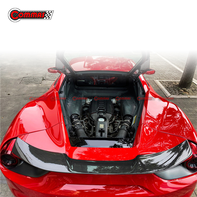 Alerón trasero de fibra de carbono estilo Vorsteiner para Ferrari 488