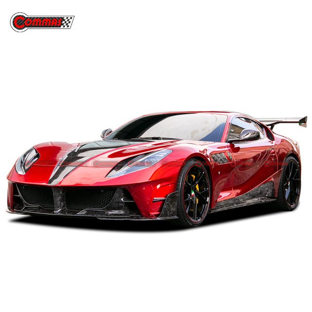 Guardabarros laterales de fibra de carbono estilo Mansory para Ferrari 812