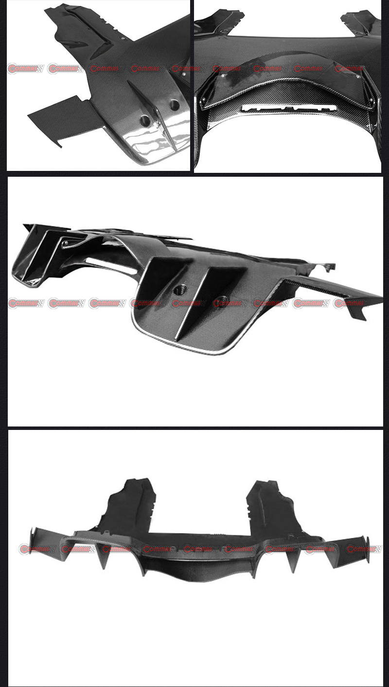 Velas negras mclaren mp4 12c difusor trasero