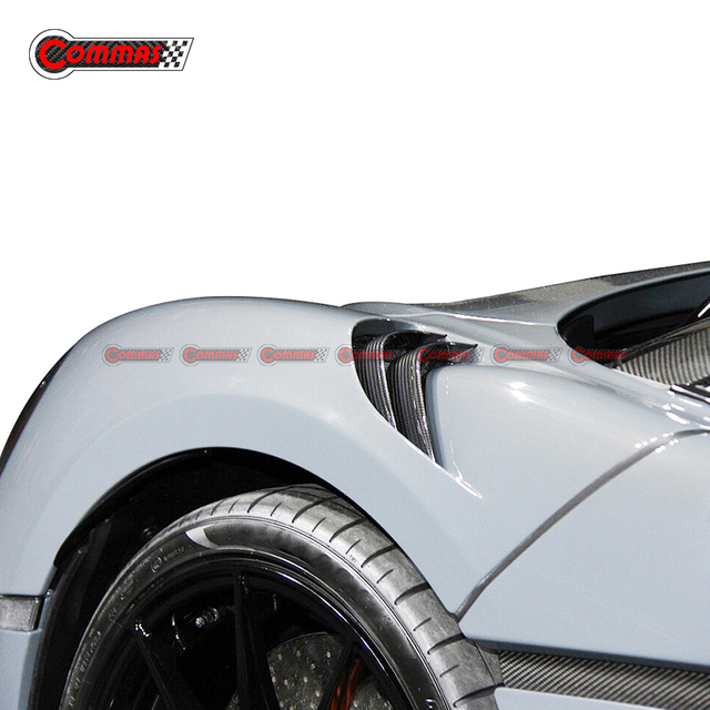 Guardabarros delanteros del coche de fibra de carbono estilo Mso para Mclaren 540C 570S 600LT