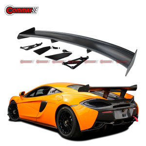 Alerón trasero de fibra de carbono estilo GT4 para Mclaren 540C 570S